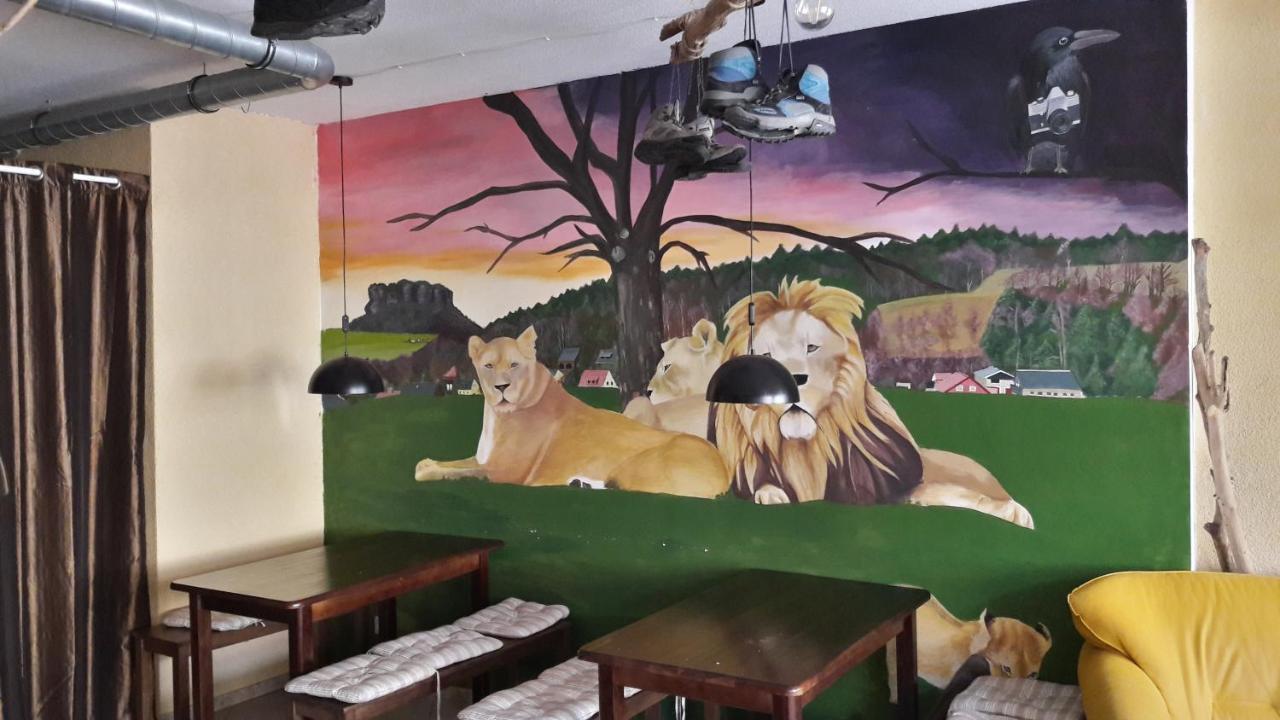 4Lionshostel Königstein an der Elbe Exteriör bild